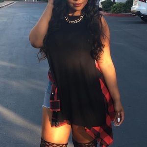 Fashion Nova Split Top